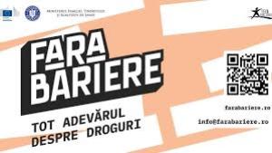 Caravana &bdquo;Fără bariere &ndash; TOT adevărul despre droguri&rdquo; ajunge &icirc;n Giurgiu