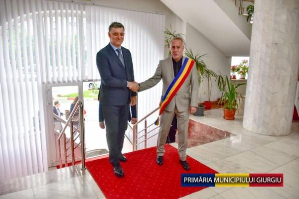 De zilele orașului, Giurgiu s-a &icirc;nfrațit cu Tivat, din Muntenegru