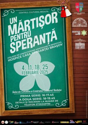 Atelierul de confecţionat mărţişoare din Brașov