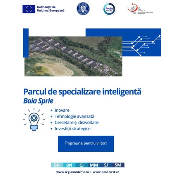 Investește inteligent în Parcul de Specializare inteligentă Baia Sprie