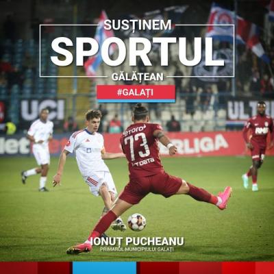 ”Susținem sportul gălățean!”