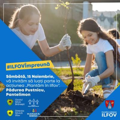 Acțiune de plantare puieți de stejar &icirc;n Ilfov