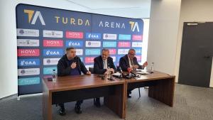Președintele CJ Cluj l-a felicitat pe primarul municipiului, la inaugurarea Turda Arena