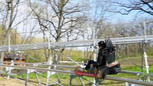 Unic &icirc;n Rom&acirc;nia: pistă de bob printre copaci, inspirată din Germania și Austria. Investiție a Consiliului Județean Galați