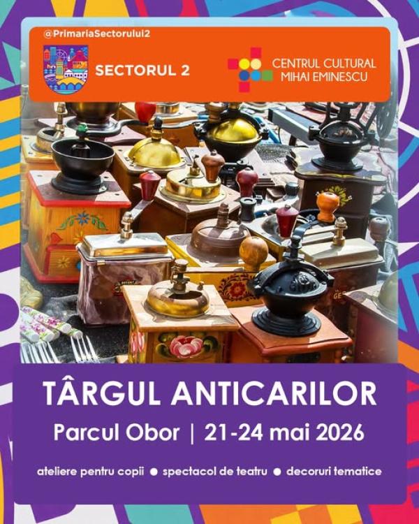 T&acirc;rg al anticarilor &icirc;n Parcul Obor din Sectorul 2