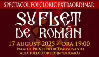 „Suflet de român”, spectacol folcloric dedicat identității naționale și unității românilor