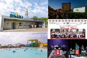 Plajă, fotbal și activități culturale, la Galați