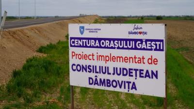Se lucrează la Centura orașului Găești!