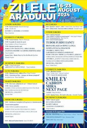 Zilele Aradului, ediția 2024!