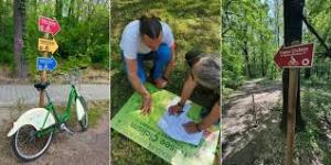 Primăria Sectorului 1 a deschis oficial traseele pentru biciclete din Pădurea Băneasa!