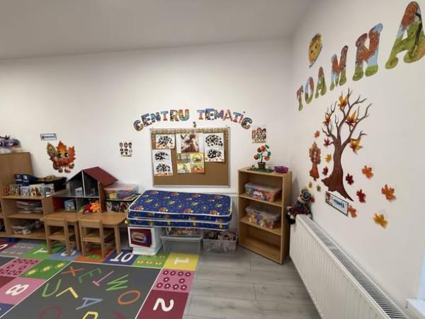 Grădinița realizată la Săliște cu bani europeni și din bugetul local