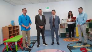 Inaugurarea unei grădinițe în Târgoviște, după reabilitare
