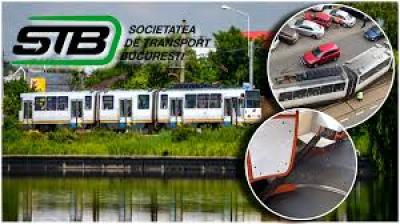 Tramvaiele nu mai circulă pe Bd. Basarabia, din București, din cauza uzurii avansate a șinelor