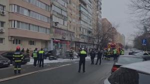 Incendiu devastator &icirc;n Sectorul 6: o femeie a murit carbonizată și multe mașini cuprinse de flăcări