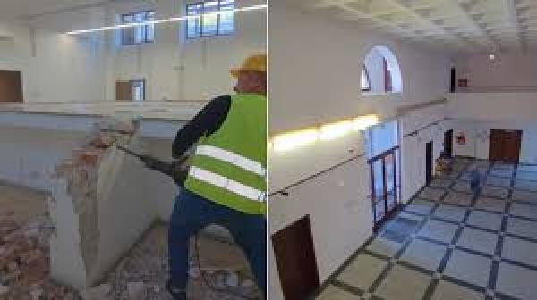 Au &icirc;nceput lucrările de modernizare la clădirea administrativă din Piața Amzei