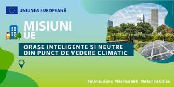 Suceava selectată în cadrul Misiunii UE „100 orașe inteligente și neutre din punct de vedere climatic până în 2030”.