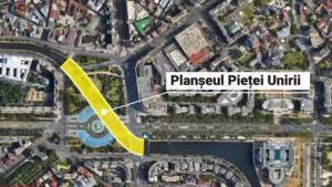 &Icirc;ncep lucrările la Planșeul Unirii. Unde se intervine la &icirc;nceput și ce rute ocolitoare au fost stabilite