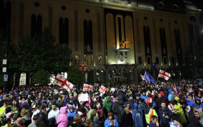 MAE: &Icirc;n calitate de membru al UE, Rom&acirc;nia este solidară cu poporul din Georgia &icirc;n lupta sa legitimă pentru demnitate, libertate și viitor european