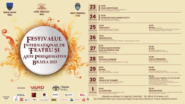 Festivalul Internațional de Teatru și Arte Performative la Brăila