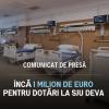 &Icirc;ncă 1 milion de euro pentru dotări la Spitalul Județean de Urgență Deva