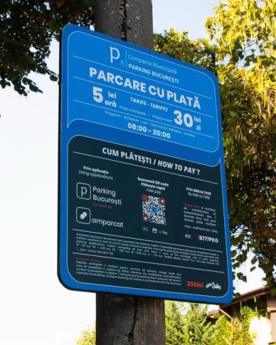 Bilanț cu profit din administrarea parcărilor bucureștene